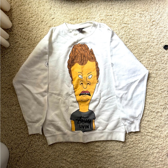 Stussy x Beavis and Butthead throwback Mike Judge size Small